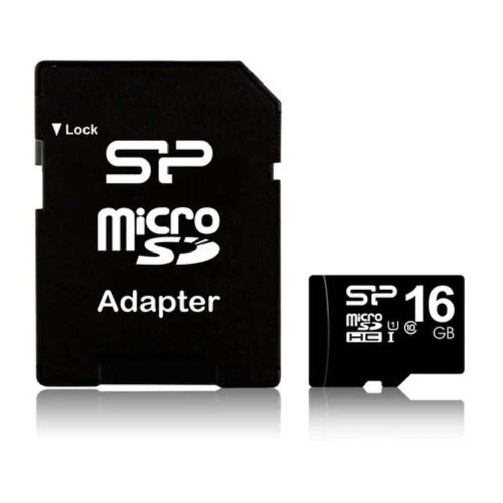Silicon Power 16GB MicroSDHC Card class 10 incl. Adapter