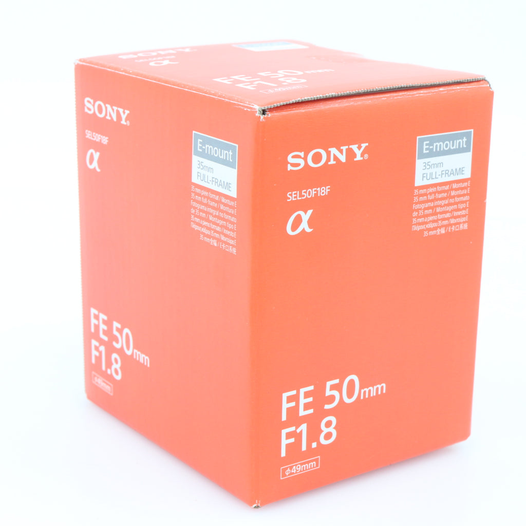 Sony FE 50mm f/1.8 used