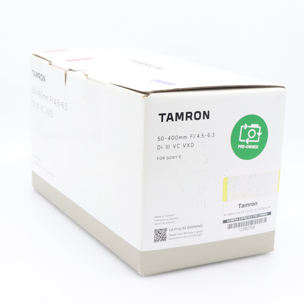 Tamron 50-400mm F/4.5-6.3 Di III VC VXD Sony FE gebraucht