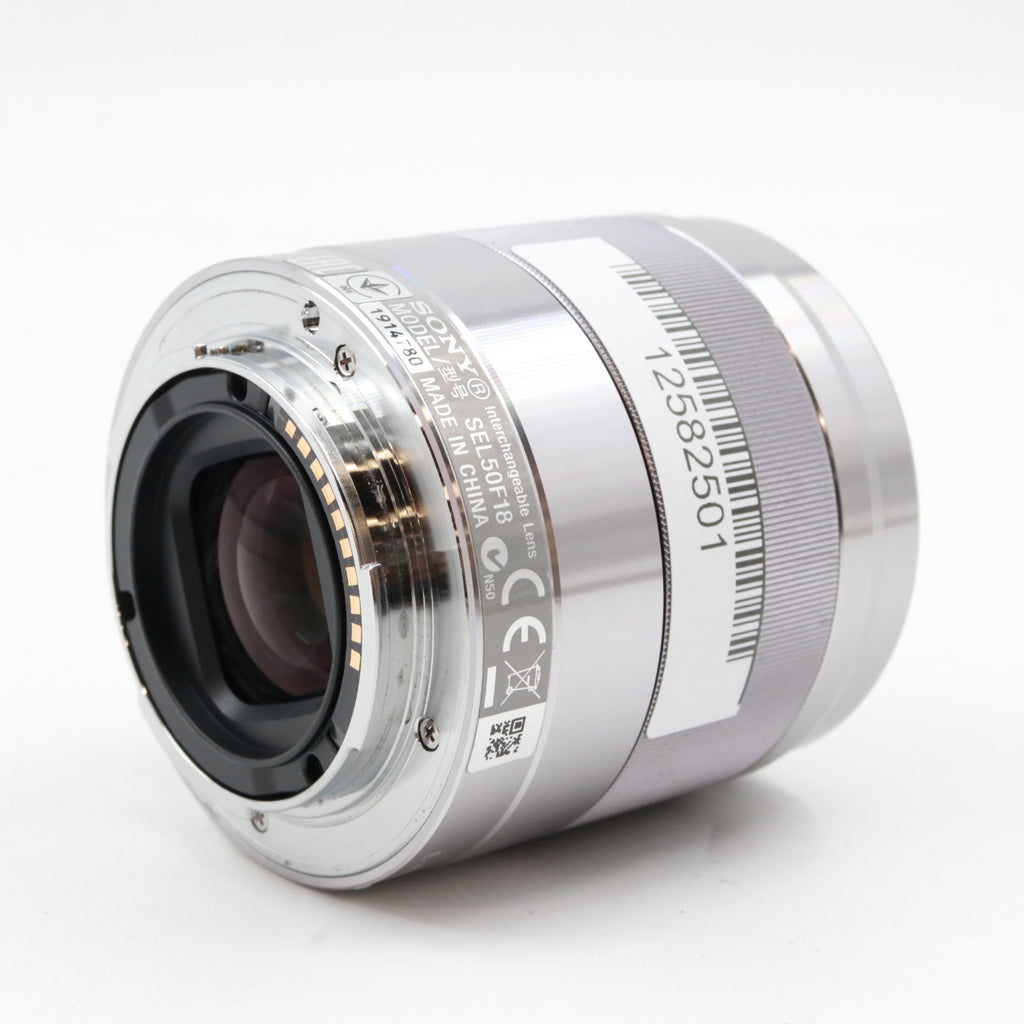Sony E 50mm f/1.8 OSS silber gebraucht