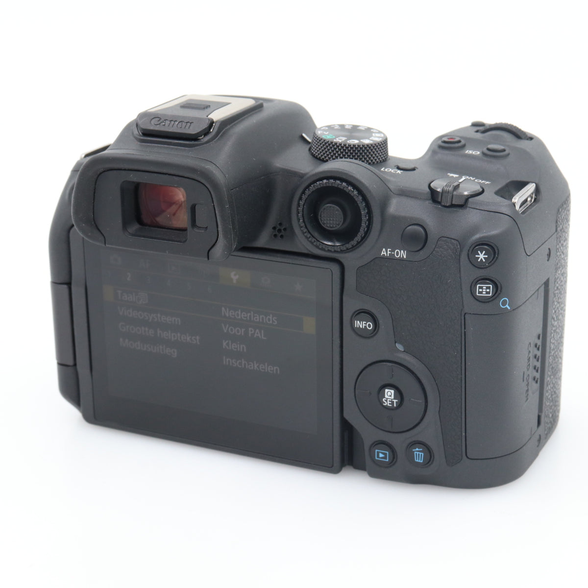 Canon EOS R7 body used