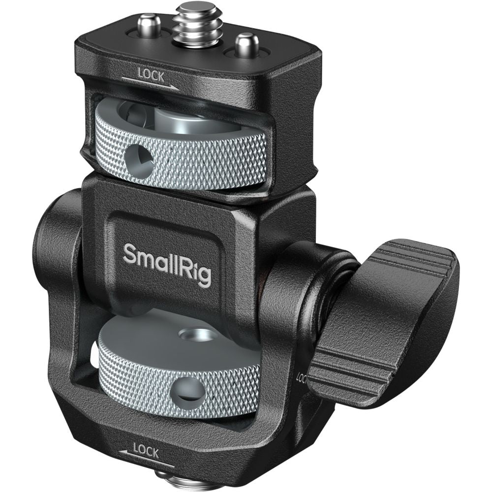 SmallRig 6314 Monitorhalterung für horizontale und vertikale Aufnahmen mit ARRI 3/8"-16 Positionierungsschraube