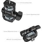 SmallRig 6314 Monitorhalterung für horizontale und vertikale Aufnahmen mit ARRI 3/8"-16 Positionierungsschraube