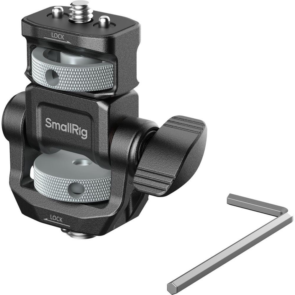 SmallRig 6314 Monitorhalterung für horizontale und vertikale Aufnahmen mit ARRI 3/8"-16 Positionierungsschraube