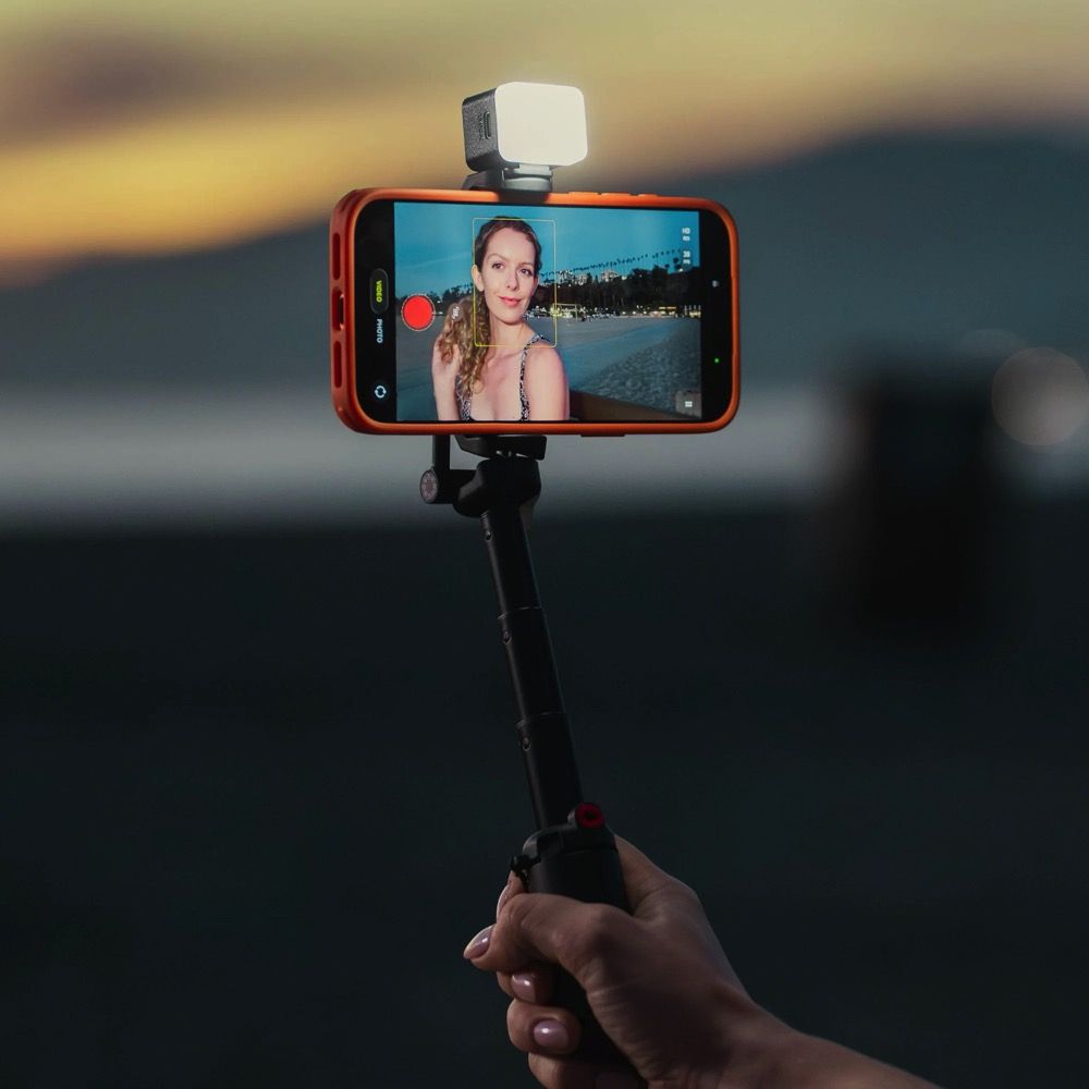Joby TelePod Mini Selfie-Stick-Stativ mit Licht TP02