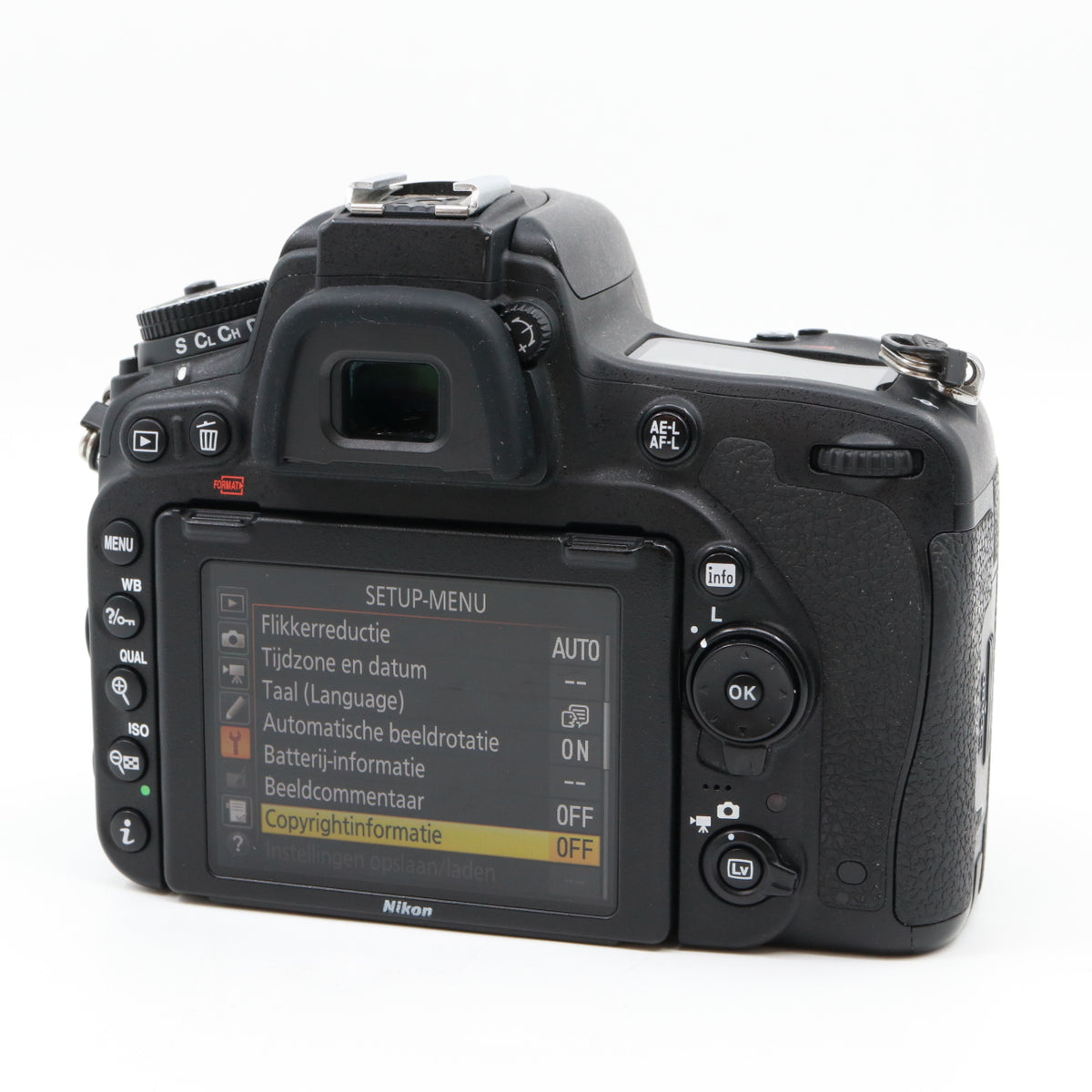 Nikon D750 body used