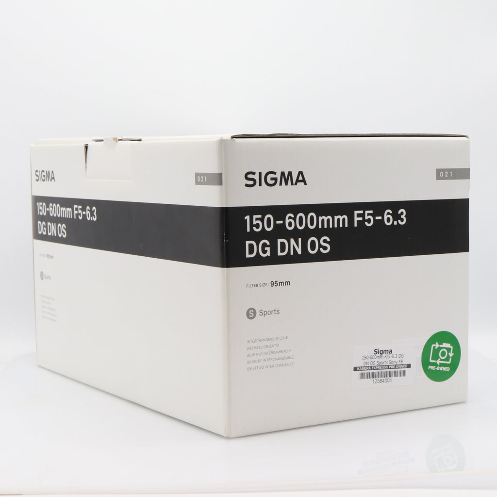 Sigma 150-600mm F/5-6.3 DG DN OS Sports Sony FE used