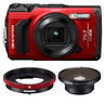 OM SYSTEM Tough TG-7 Fisheye kit - Rot