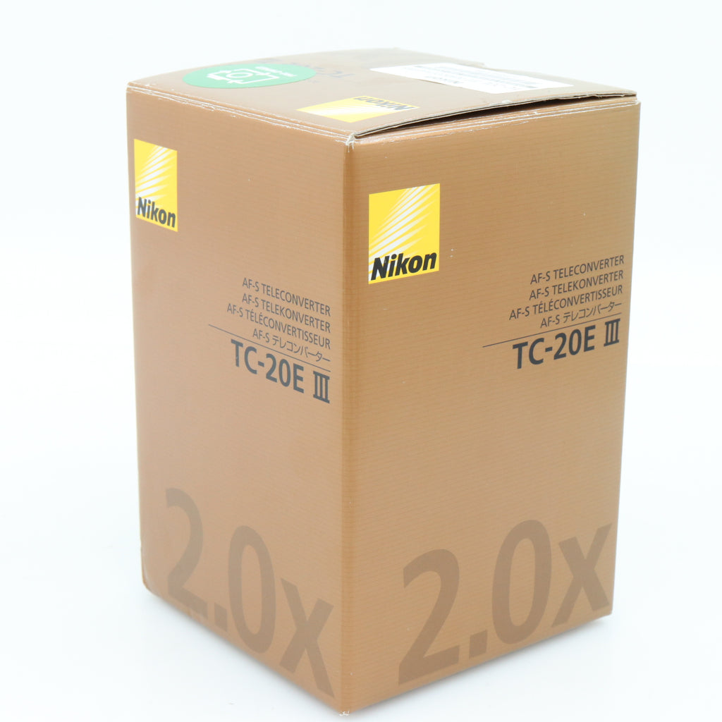 Nikon TC-20E III teleconverter used