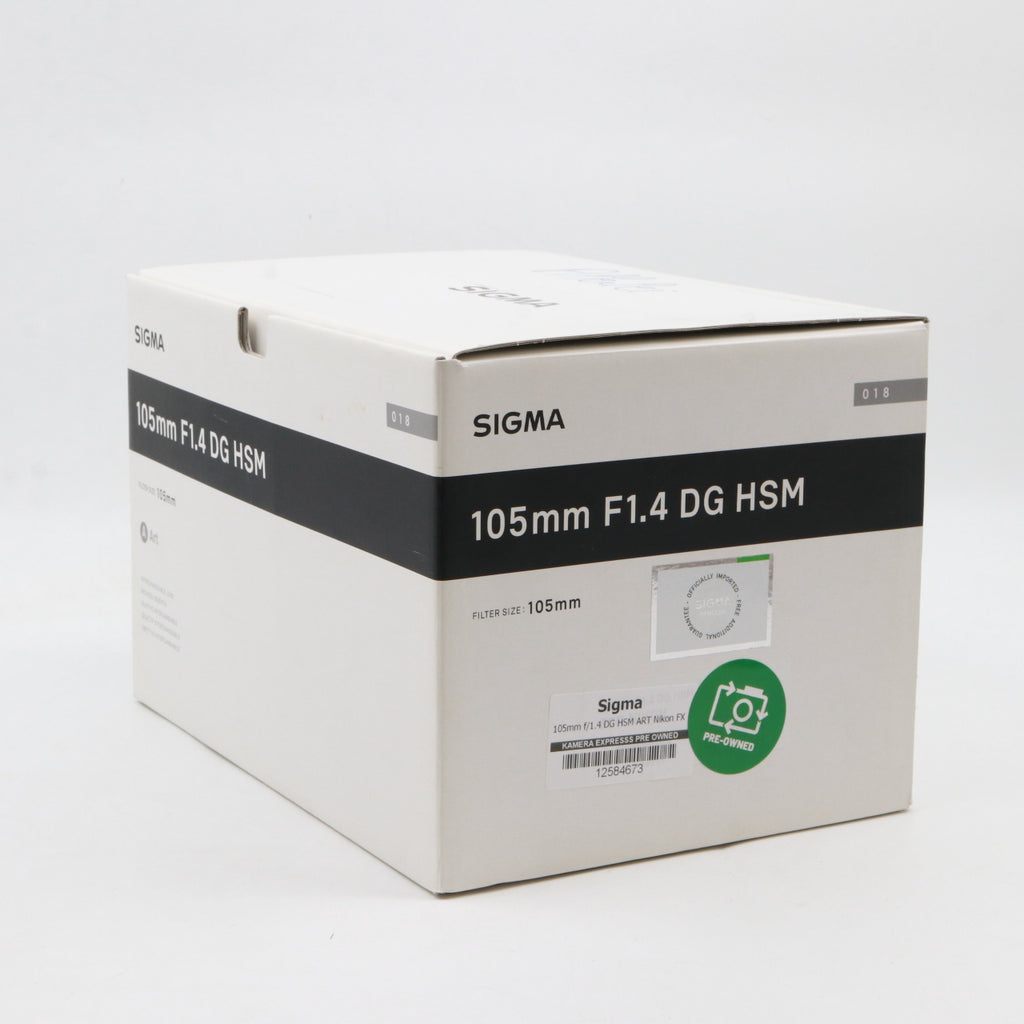 Sigma 105mm f/1.4 DG HSM ART Nikon FX gebraucht