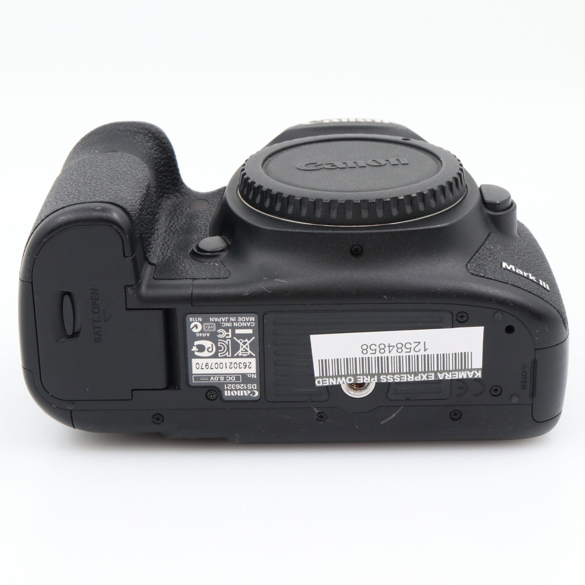Canon EOS 5D mark III body used