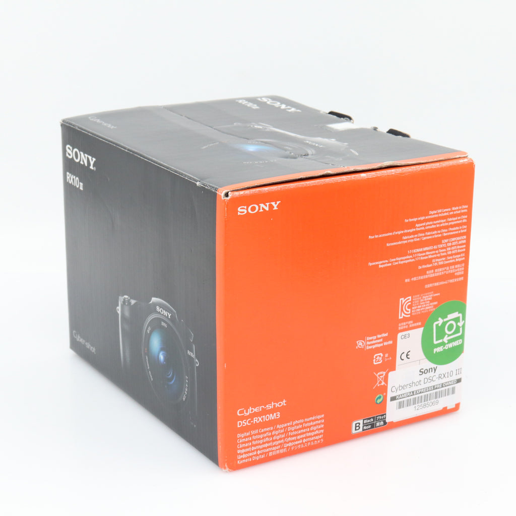 Sony Cybershot DSC-RX10 III used