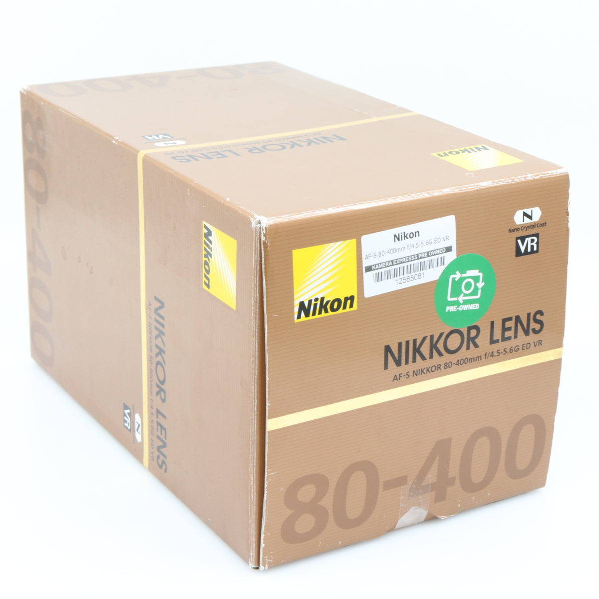 Nikon AF-S 80-400mm f/4.5-5.6G ED VR used