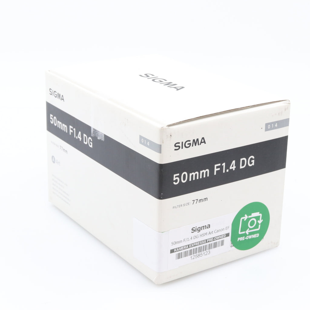 Sigma 50mm F/1.4 DG HSM Art Canon EF gebraucht