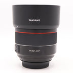 Samyang 85mm F/1.4 AF Canon EF gebraucht