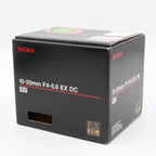 Sigma 10-20mm F/4-5.6 EX DC HSM Nikon gebraucht