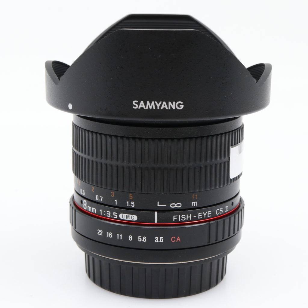 Samyang 8mm f/3.5 Fisheye Canon CSII gebraucht