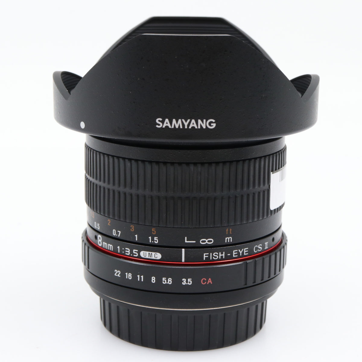Samyang 8mm f/3.5 Fisheye Canon CSII gebraucht