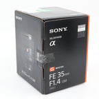 Sony FE 35mm f/1.4 GM used