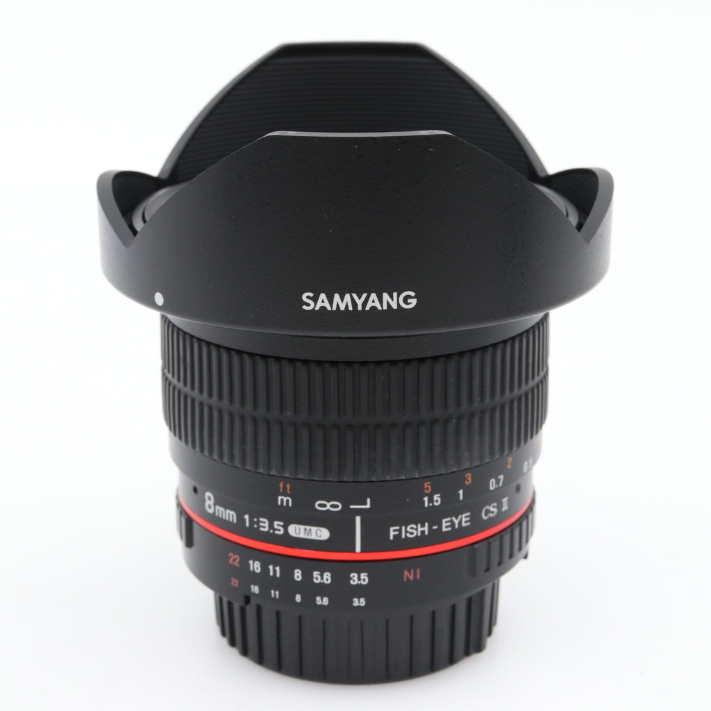 Samyang 8mm f/3.5 Fisheye CS II Nikon F gebraucht