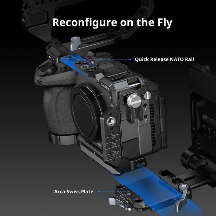 SmallRig 6777 "HawkLock" Cage Kit for Sony FX5 & XLR-H2B Handle