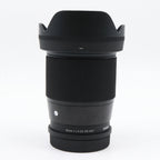 Sigma 16mm f/1.4 DC DN Contemporary L-mount used