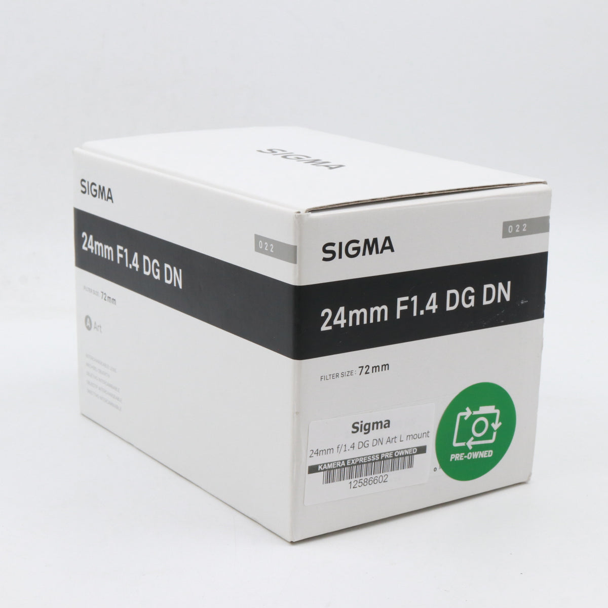 Sigma 24mm f/1.4 DG DN Art L mount used