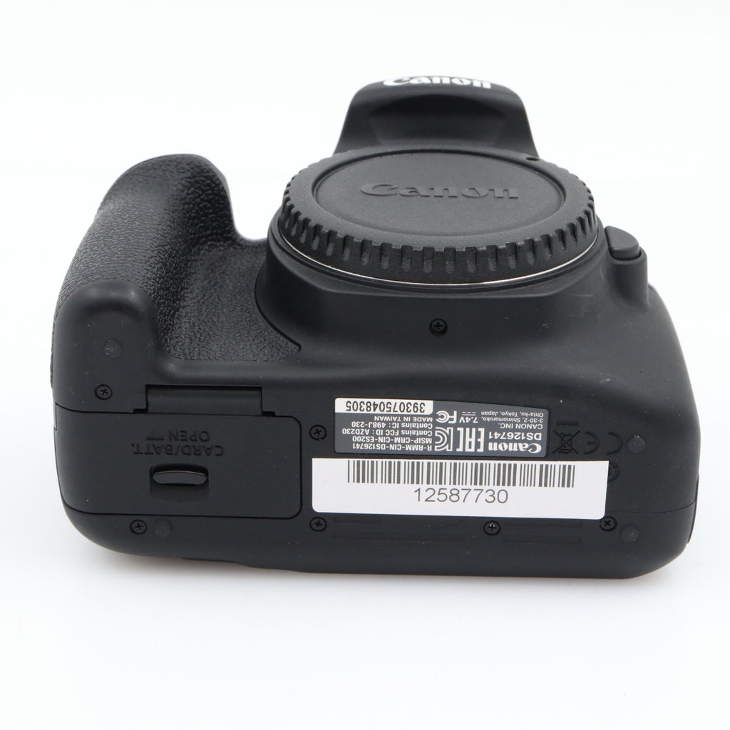 Canon EOS 2000D body used