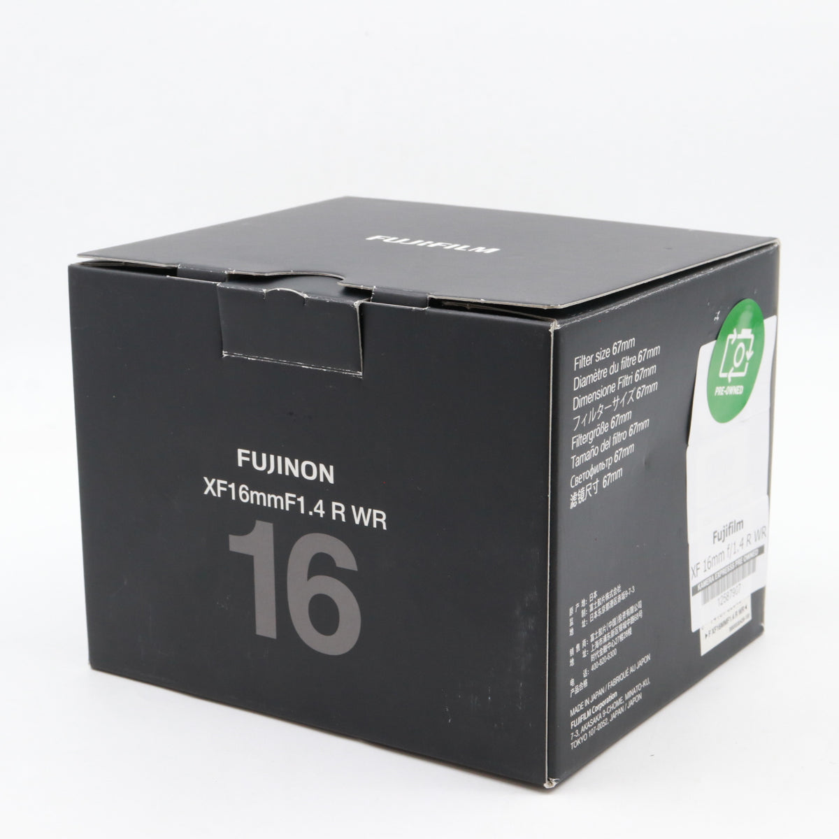 Fujifilm XF 16mm f/1.4 R WR gebraucht