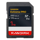 SanDisk SDXC Extreme Pro 1TB UHS-I- V30- U3- 250/170MB/s- 4K UHD