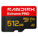 SanDisk MicroSDXC Extreme Pro 512GB UHS-I- 250M/170MB/s- 5K- 4K UHD