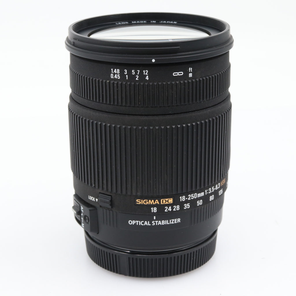Sigma 18-250mm f/3.5-6.3 DC Macro OS HSM Canon used