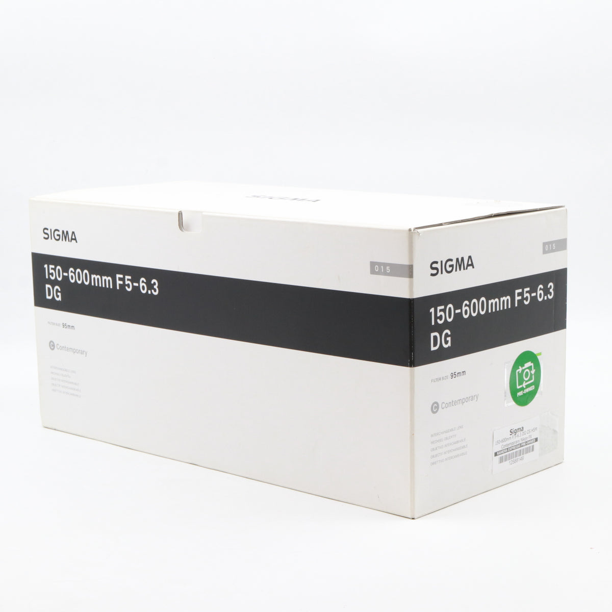 Sigma 150-600mm F/5-6.3 DG OS HSM Contemporary Nikon FX used