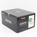 Canon EOS R6 body used