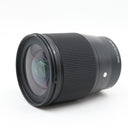 Sigma 16mm f/1.4 DC DN Contemporary Sony E used