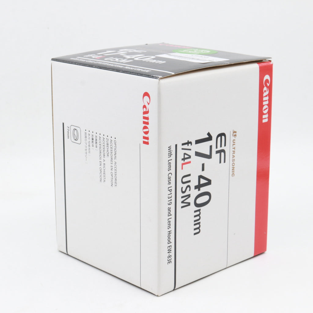 Canon EF 17-40mm f/4 L USM used