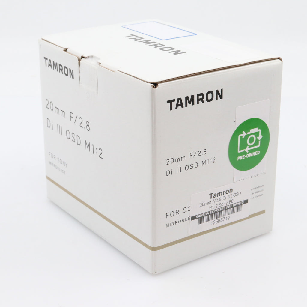 Tamron 20mm f/2.8 Di III OSD M1:2 Sony FE gebraucht