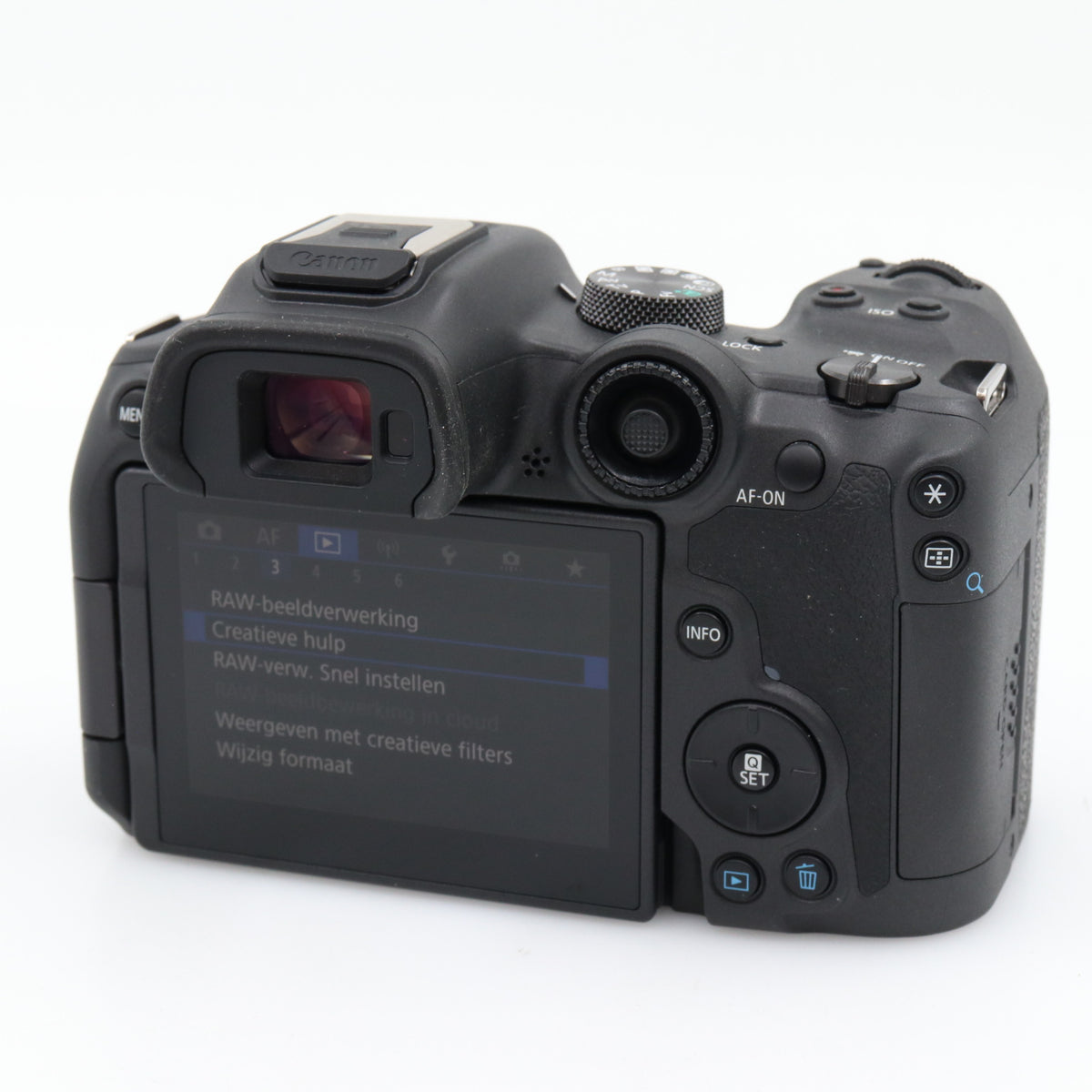 Canon EOS R7 body used