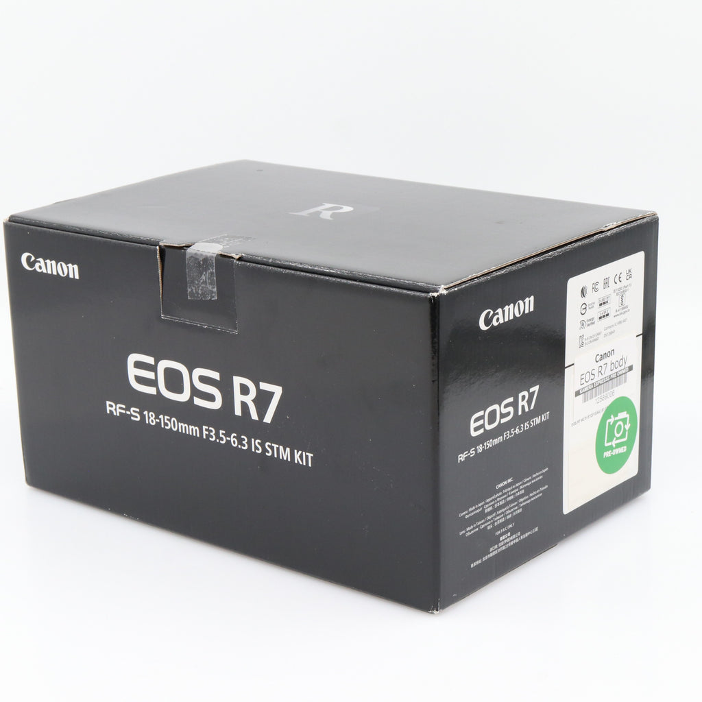 Canon EOS R7 body used