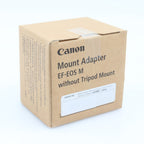 Canon EF - EOS M Mount Adapter used