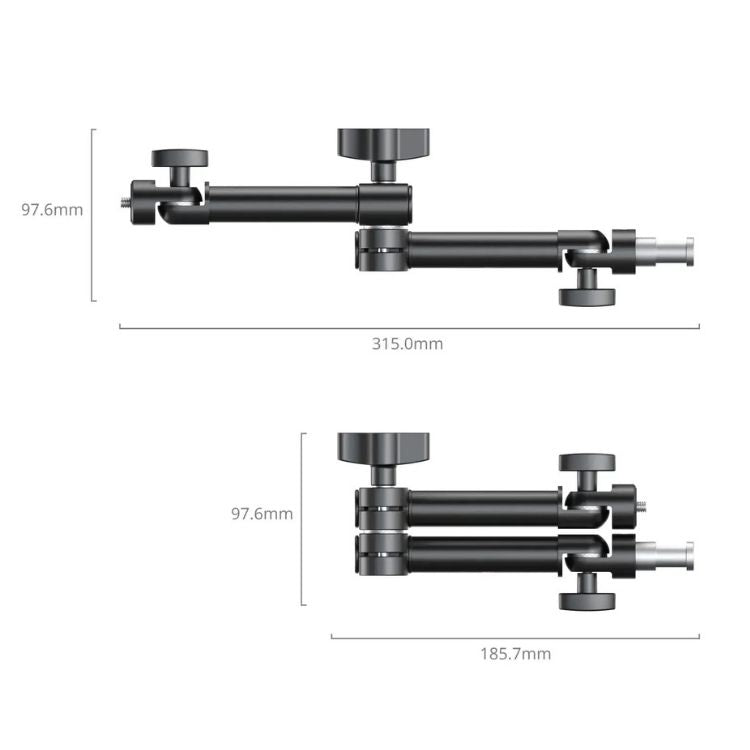 SmallRig 6324 12" Rosette Magic Arm Support