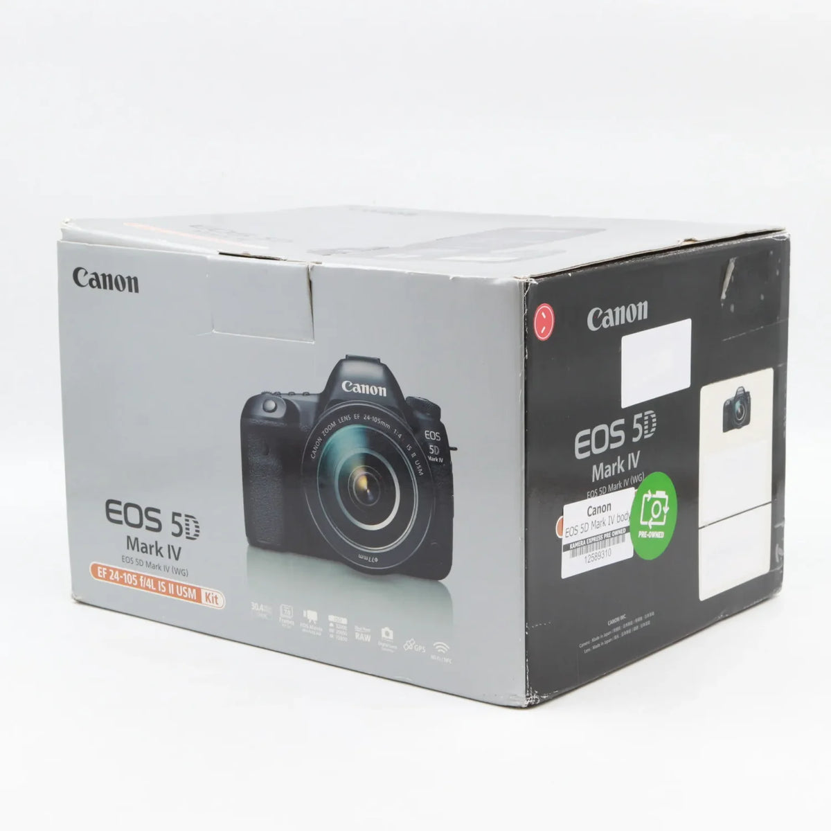 Canon EOS 5D Mark IV body used
