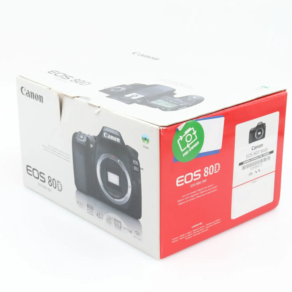 Canon EOS 80D Gehäuse gebraucht