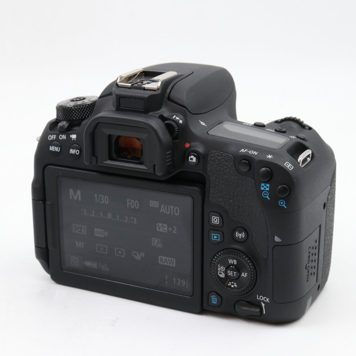 Canon EOS 77D body used