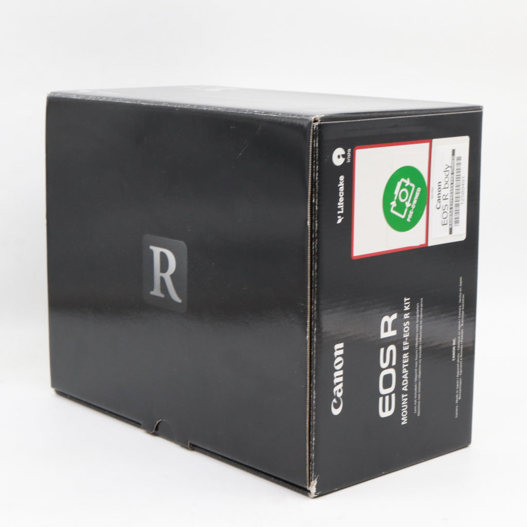 Canon EOS R body used