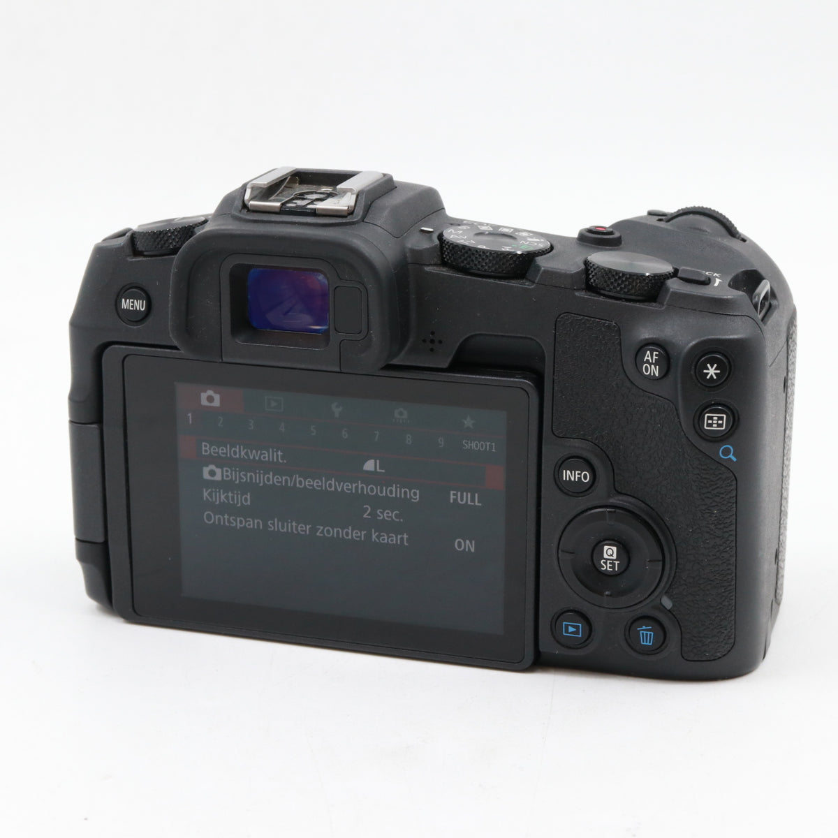 Canon EOS R body used