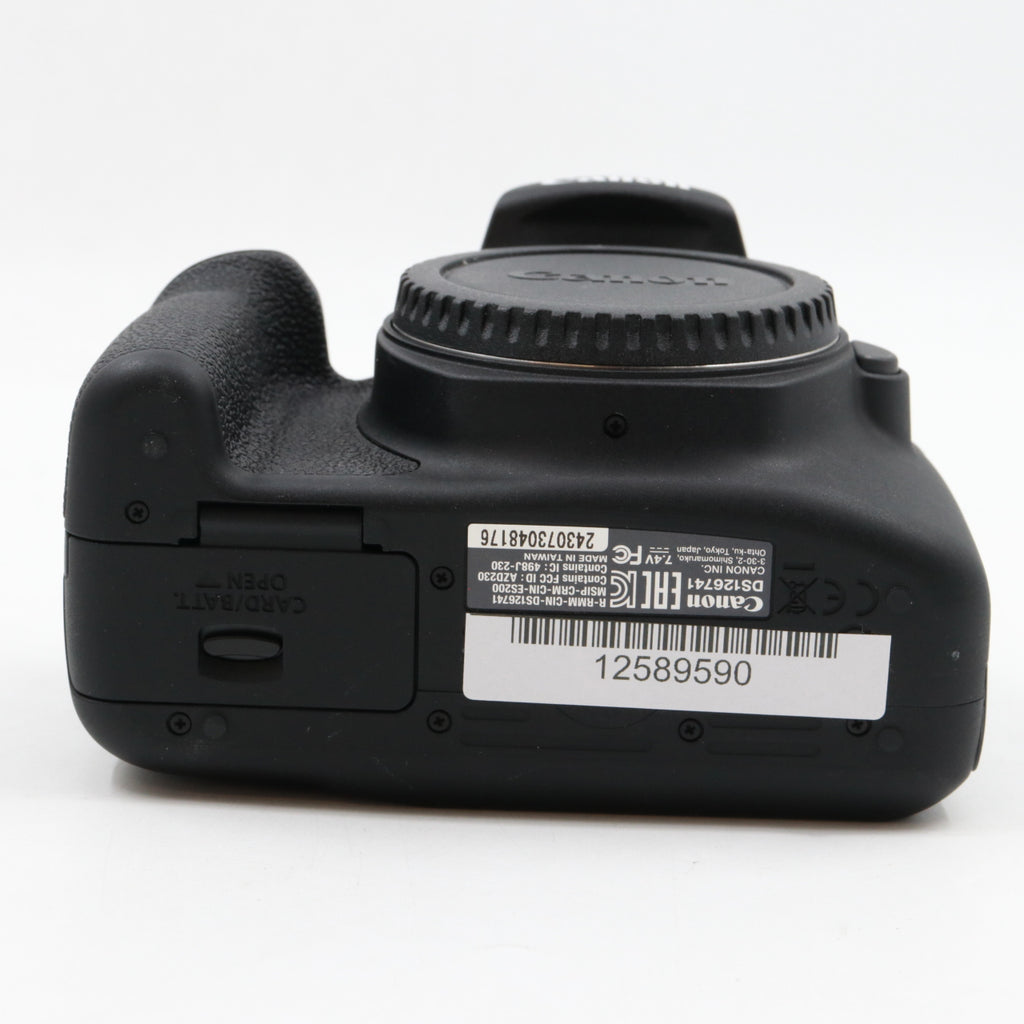 Canon EOS 2000D body used