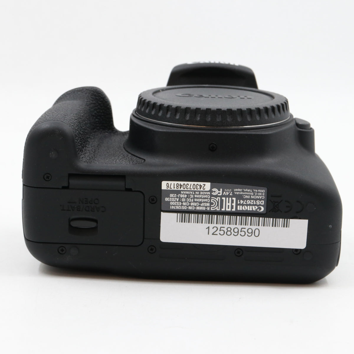 Canon EOS 2000D body used