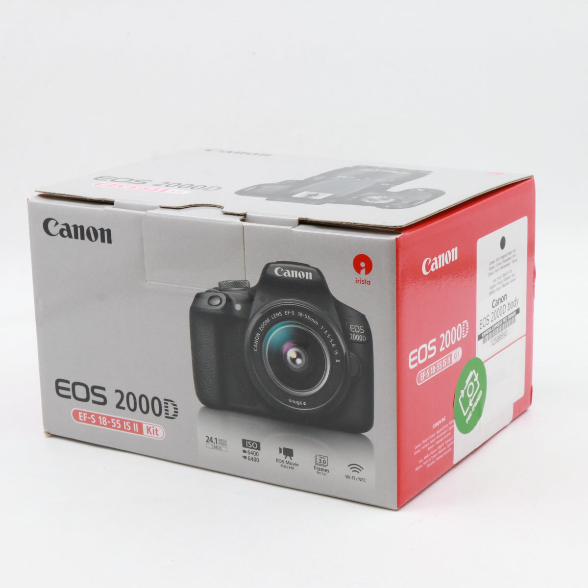 Canon EOS 2000D body used
