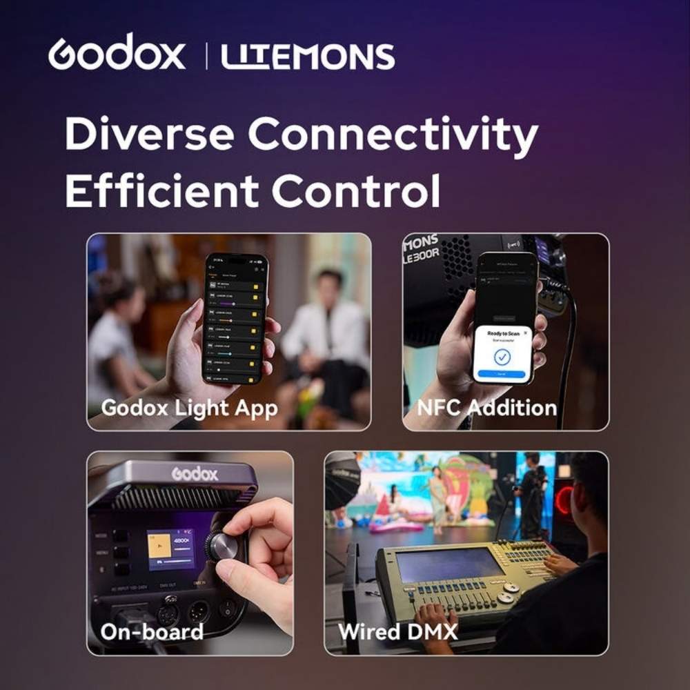 Godox Litemons LE200R Full-color LED Light - Black